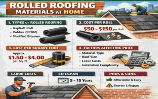 how much does a roll of rolled roofing cost