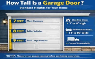 How Tall Is a Garage Door? Standard Heights for Your Home