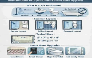 What Is a 3/4 Bathroom?