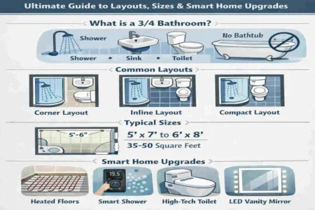What Is a 3/4 Bathroom?