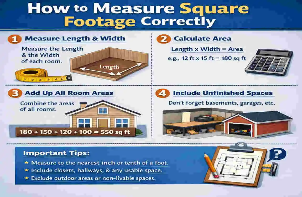are bathrooms included in square footage