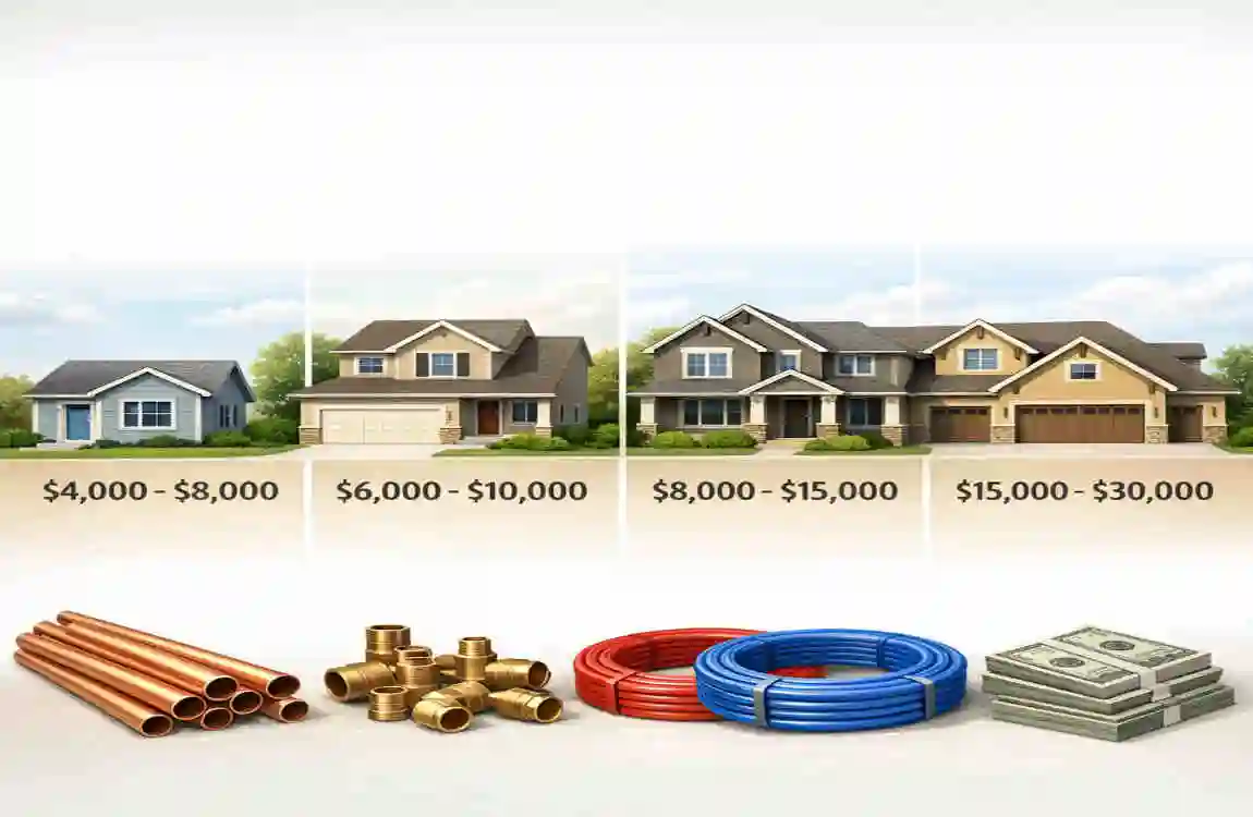 how much to replace plumbing pipes