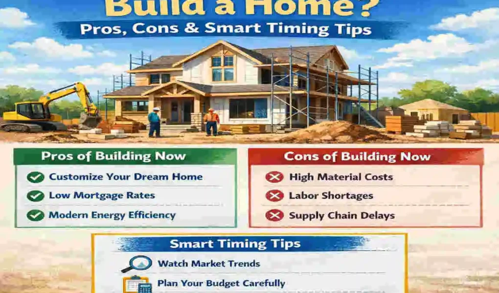 Is Now a Good Time to Build a Home? Pros, Cons & Smart Timing Tips