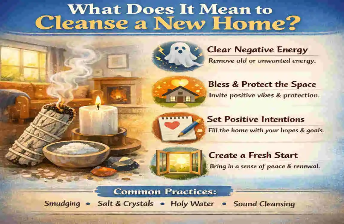how to cleanse your new home