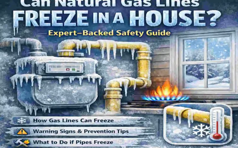 Can Gas Lines Freeze in Your House?