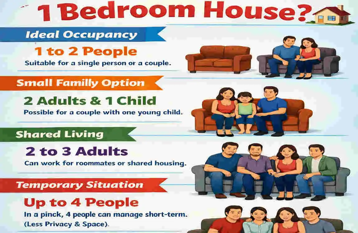 Living in a 1 Bedroom House: