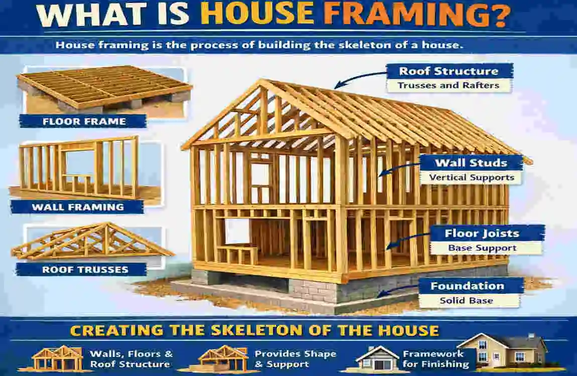 after framing how long to finish house