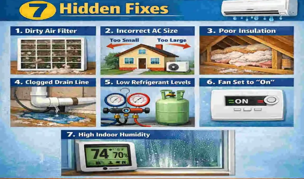 Why Does My House Feel Damp with AC On?