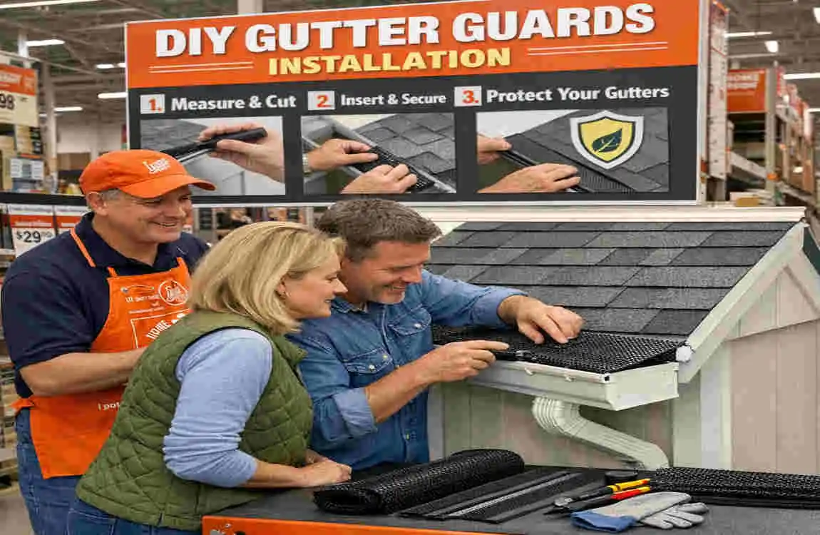 Home Depot and Gutter Guards