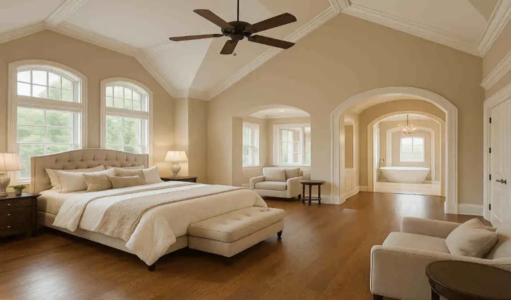 How Big Is a Master Bedroom in a Dream House?