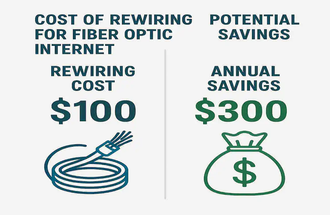 Do I Need to Rewire My House for Fiber Optic Internet?