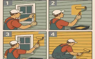 how to paint exterior house with roller