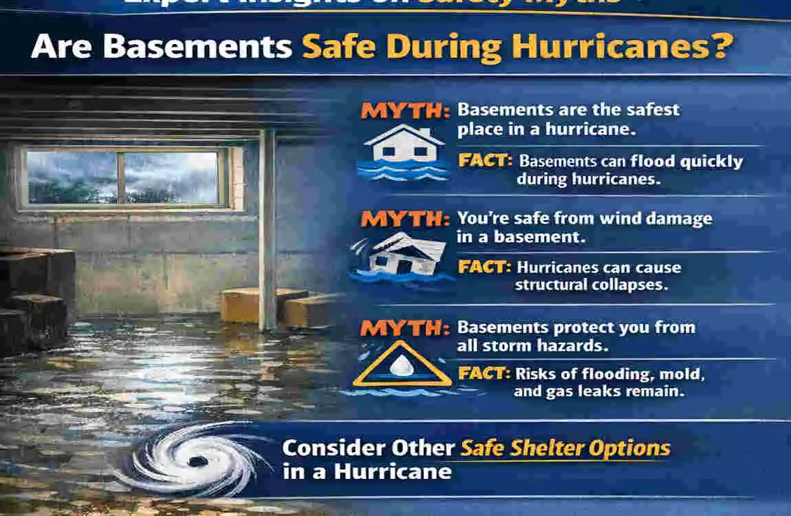 are basements safe during hurricanes