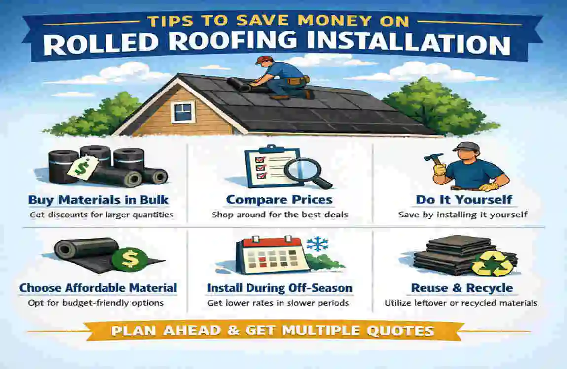 how much does a roll of rolled roofing cost