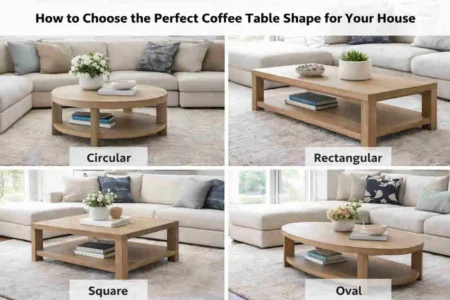 How to Choose the Perfect Coffee Table Shape for Your House