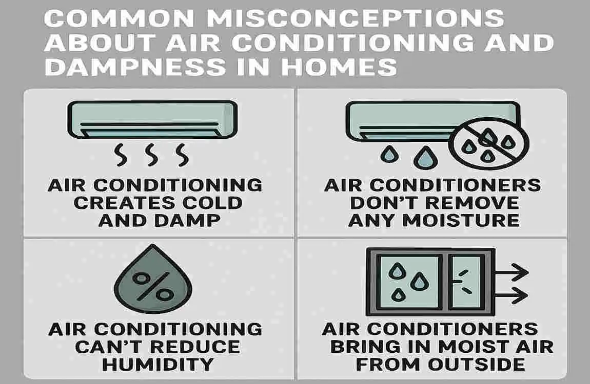 What Causes Dampness in Homes with Air Conditioning?