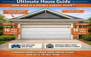 How Wide Is a Double Garage Door?