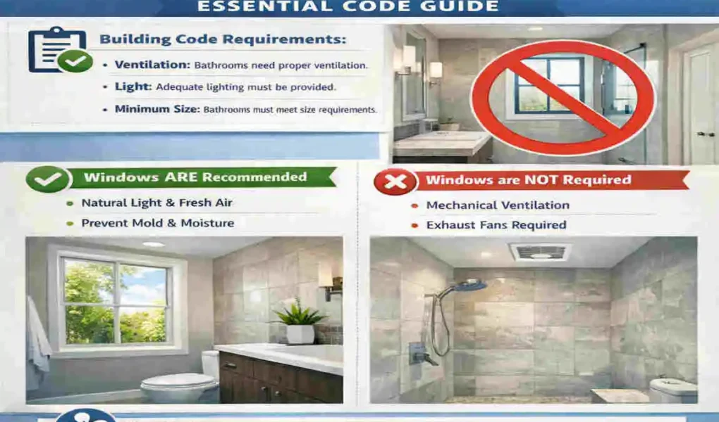 Do Bathrooms Need Windows in Modern Homes? Essential Code Guide