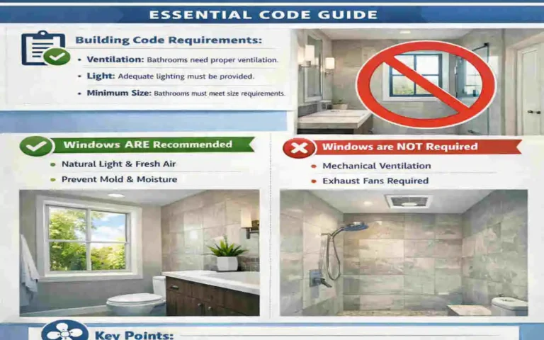 Do Bathrooms Need Windows in Modern Homes? Essential Code Guide