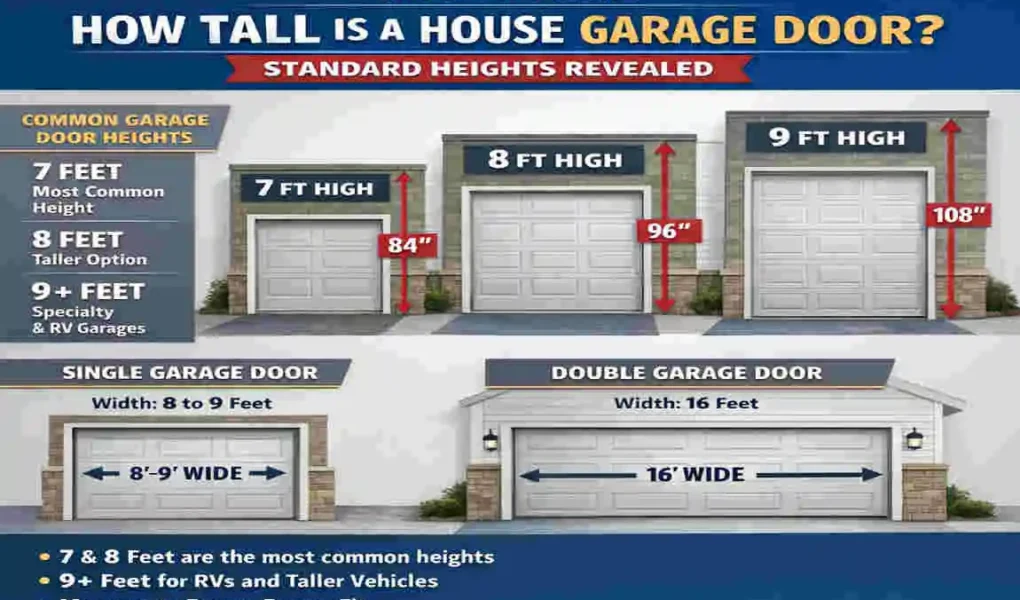 How Tall Is a Garage Door?