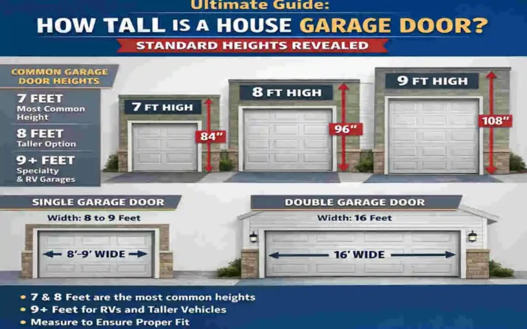 How Tall Is a Garage Door?
