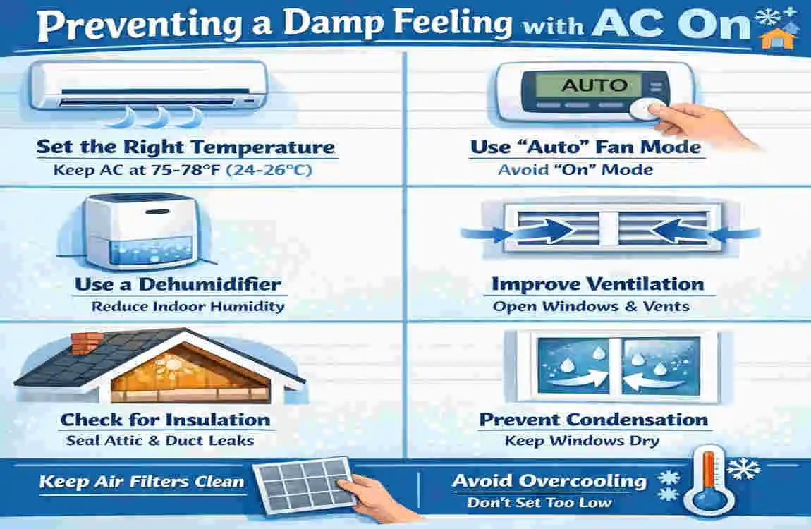 Why Does My House Feel Damp with AC On?