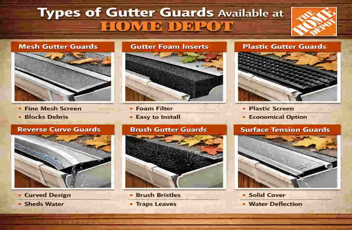 Home Depot and Gutter Guards