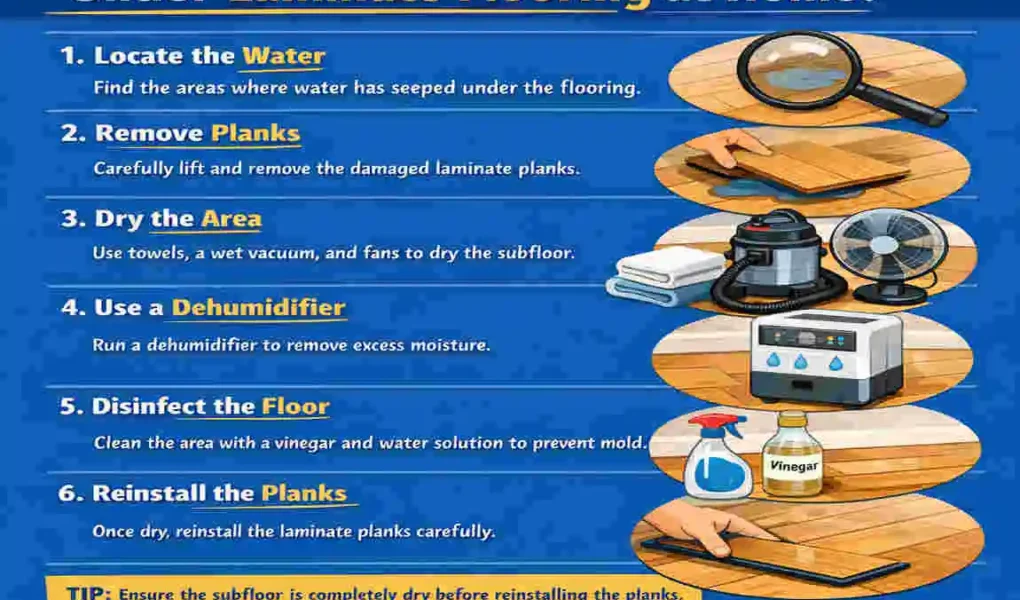 How to Dry Laminate Flooring