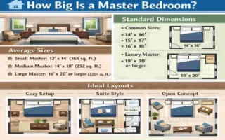 How Big Is a Master Bedroom