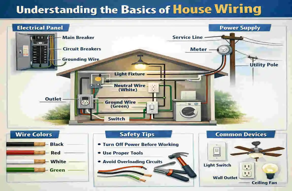 how to wire a small house