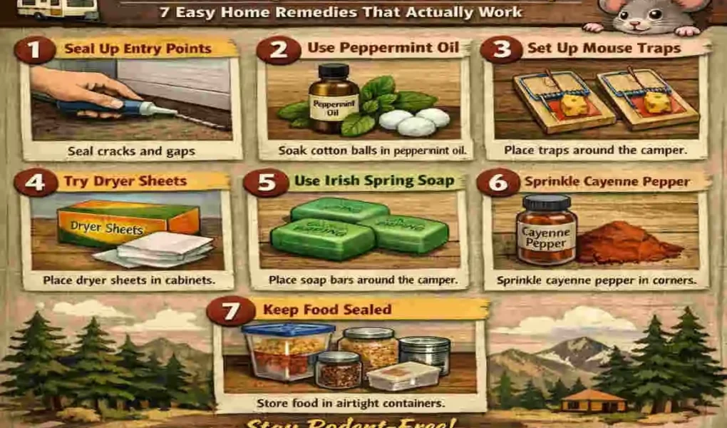 how to keep mice out of camper home remedies