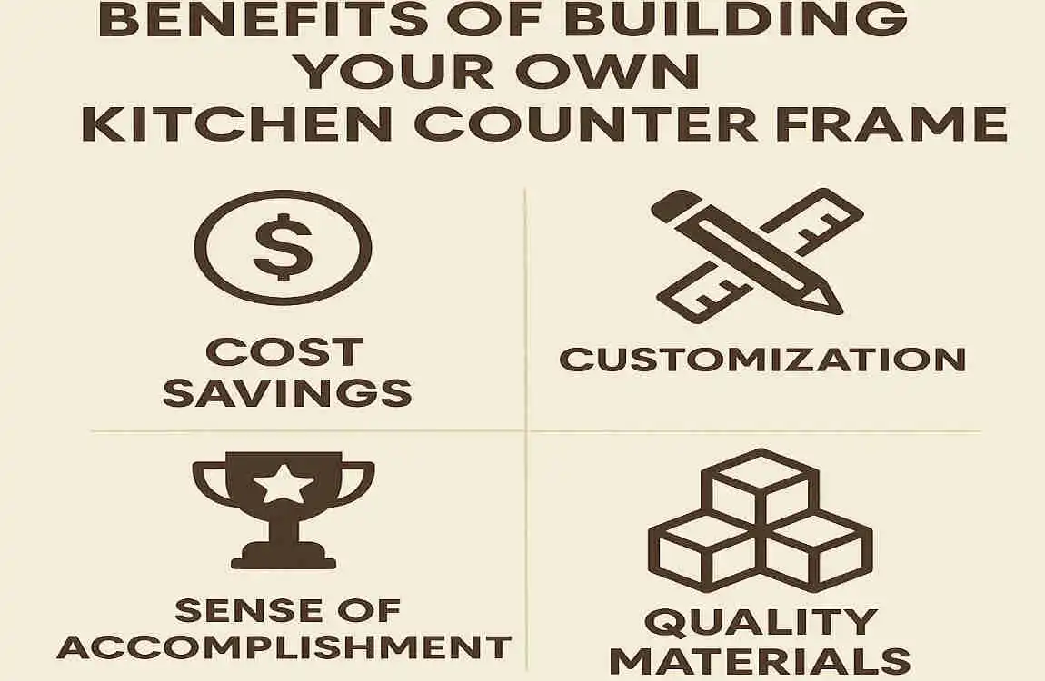 How to Build a Kitchen Counter Frame for Your Home