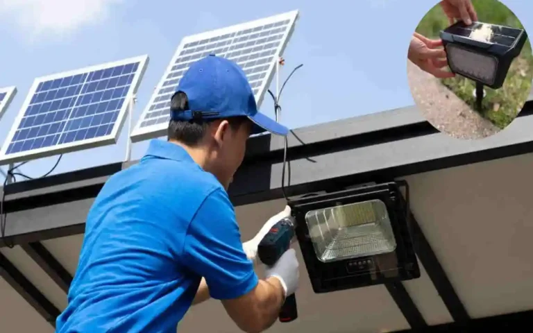 how to install solar light at home