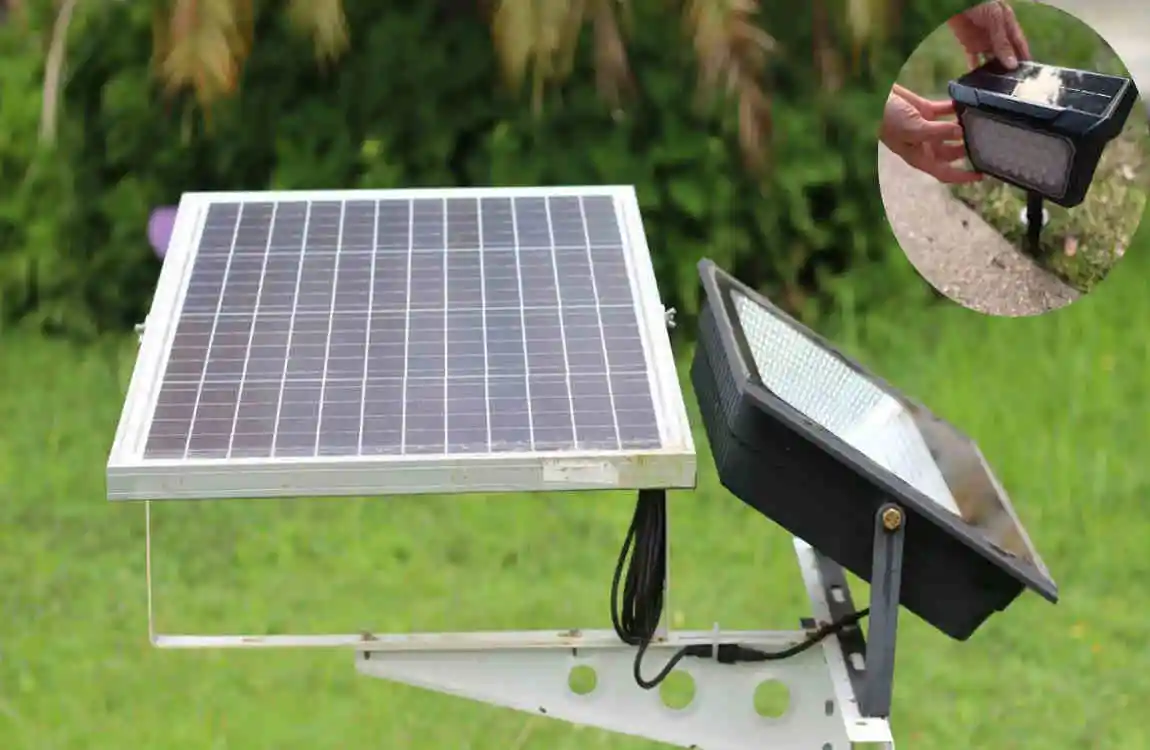 how to install solar light at home