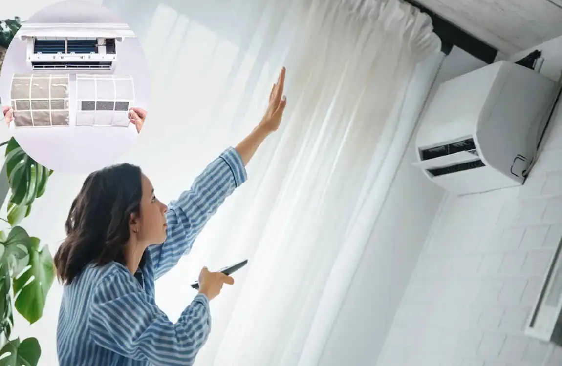 why does my house feel damp with ac on