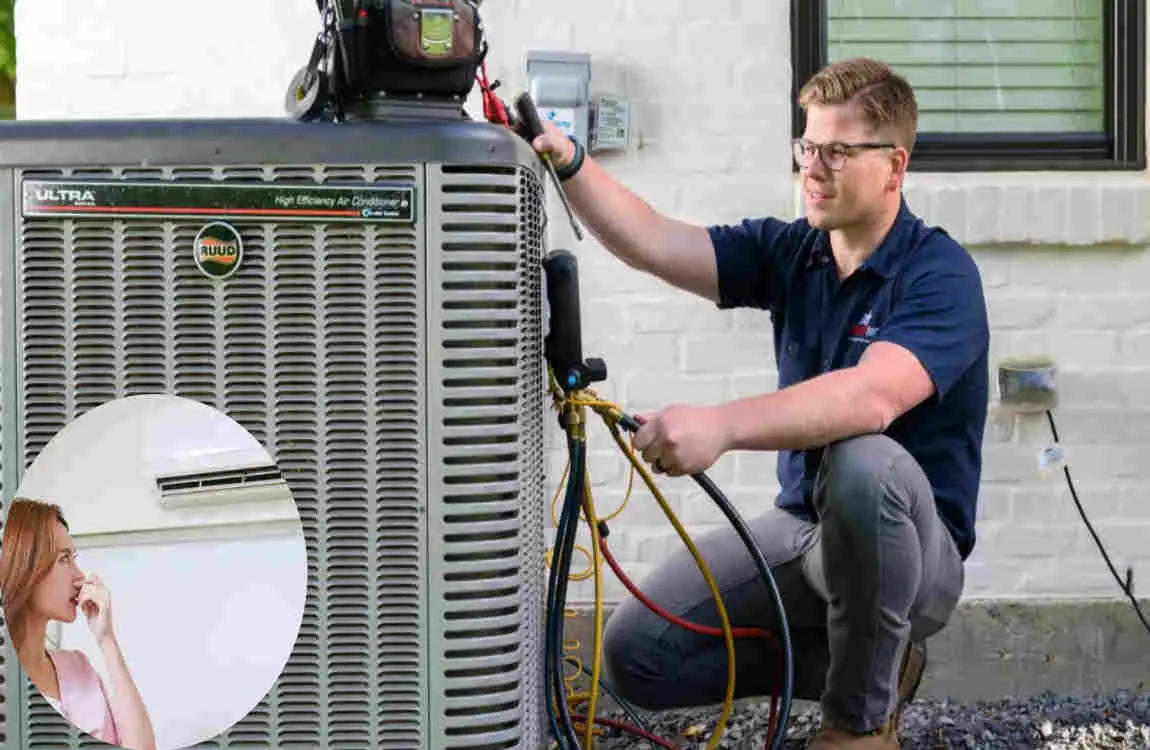 why does my house feel damp with ac on