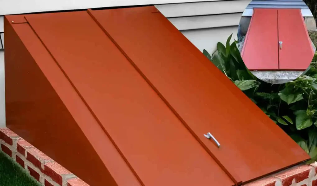 how to bild sloped basement doors