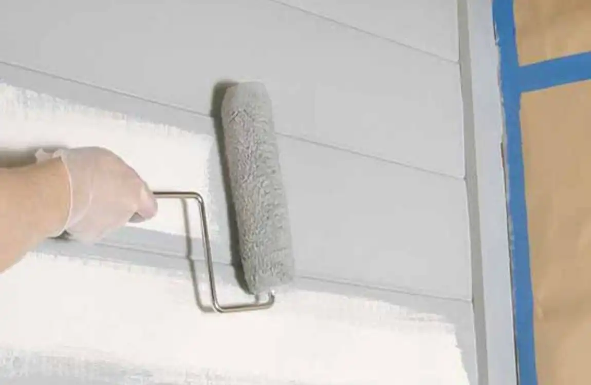 how to paint exterior house with roller