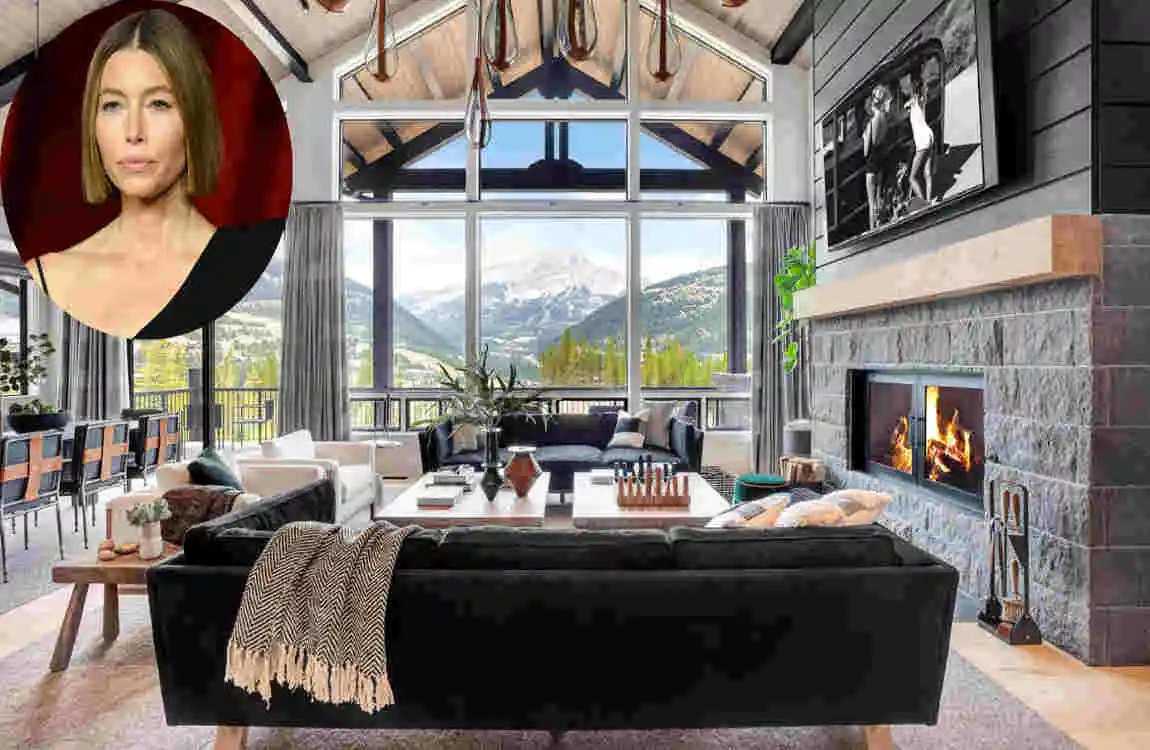 Jessica Biel's Montana House