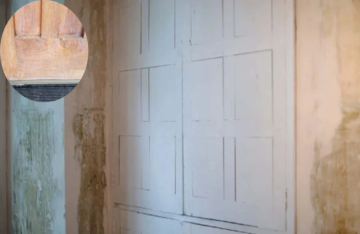 why do wooden doors swell in rainy season