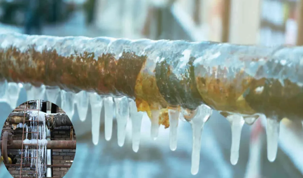 what temperature do pipes freeze under mobile home