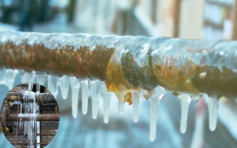 what temperature do pipes freeze under mobile home