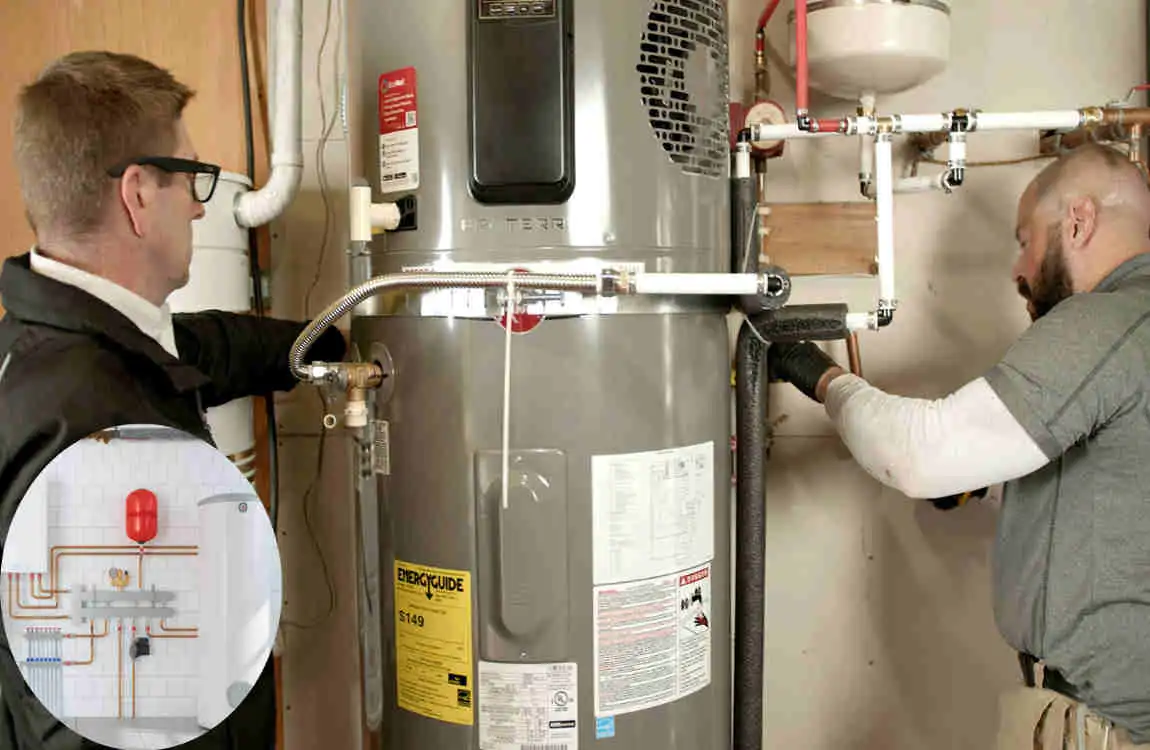 how to move a tank water heater from basement