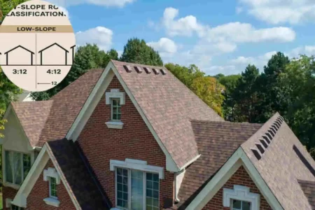 which of the following roof slope ratios qualifies as low-slope