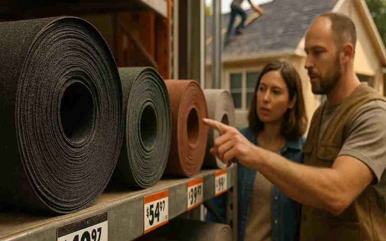 how much does a roll of rolled roofing cost