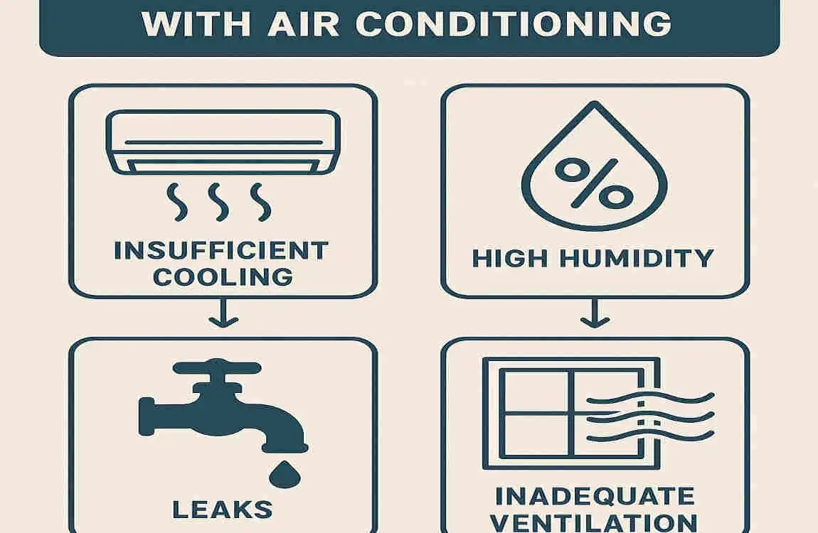 What Causes Dampness in Homes with Air Conditioning?