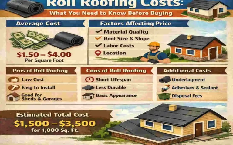 How Much Does Roll Roofing Cost for Your Home?