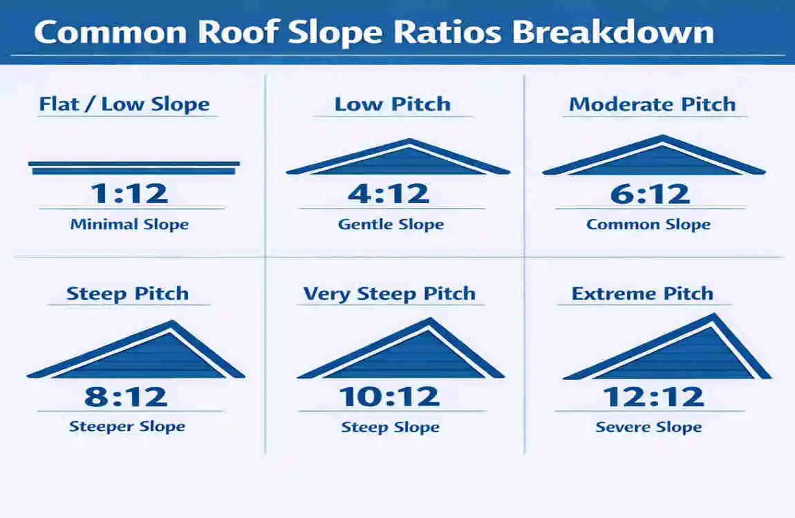 House Roofs: Which Slope Ratio Counts as Low-Slope?
