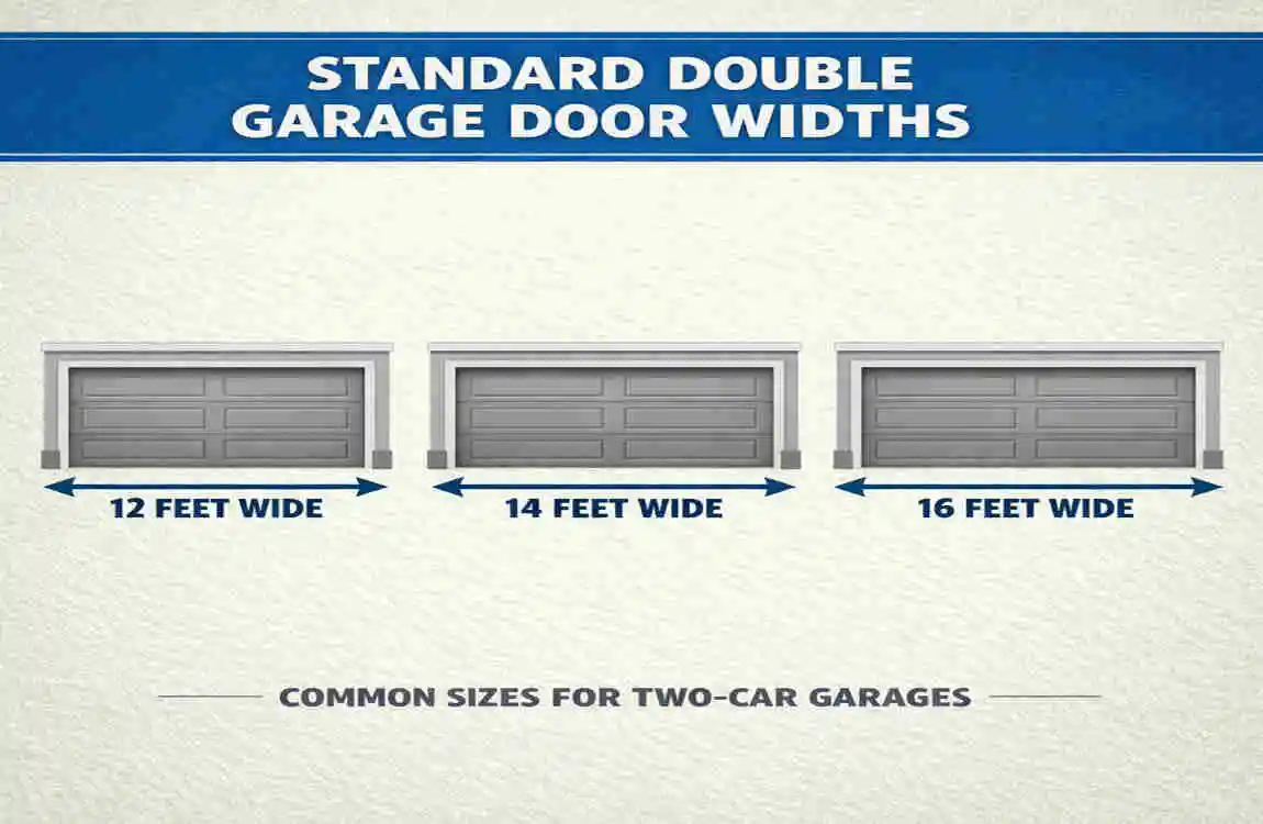 How Wide Is a Double Garage Door? Standard House Sizes Guide