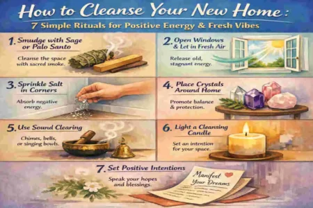 How to Cleanse Your New Home: 7 Simple Rituals for Positive Energy & Fresh Vibes